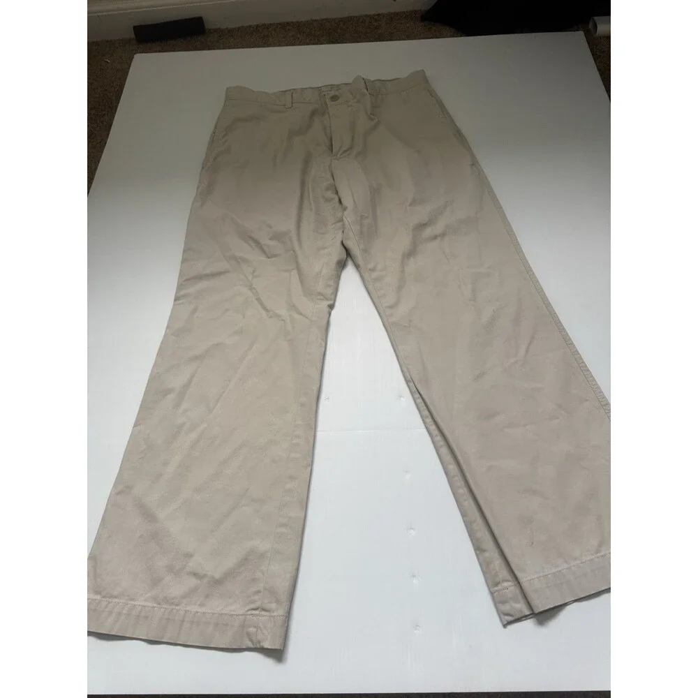 Banana Republic Factory Tailored Fit Khaki Chino Pants Men’s Size 30x30